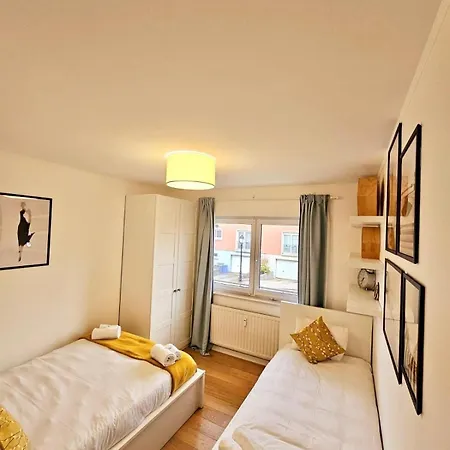 Daire Designed For Comfort 2br W Balcony&private Parking Fentange